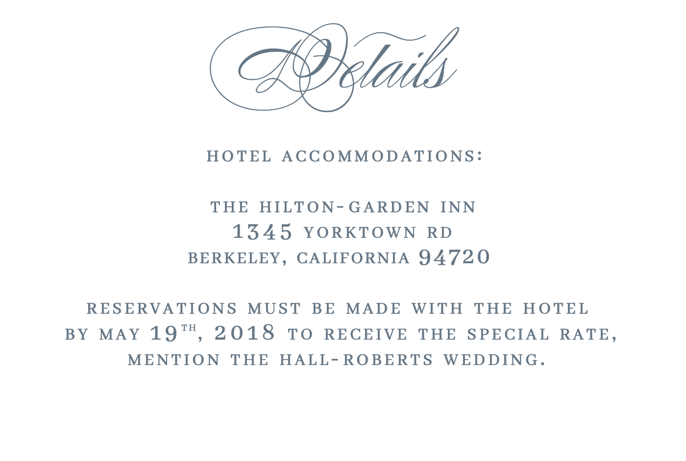 The Elizabeth Suite