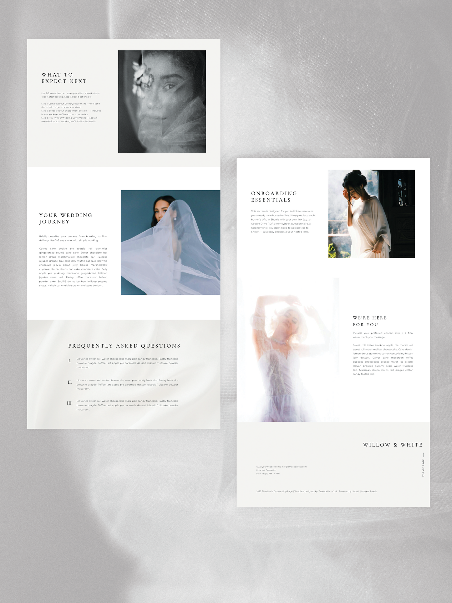 Willow + White | Client Onboarding Page Add-On by Taaenoelle + Co.