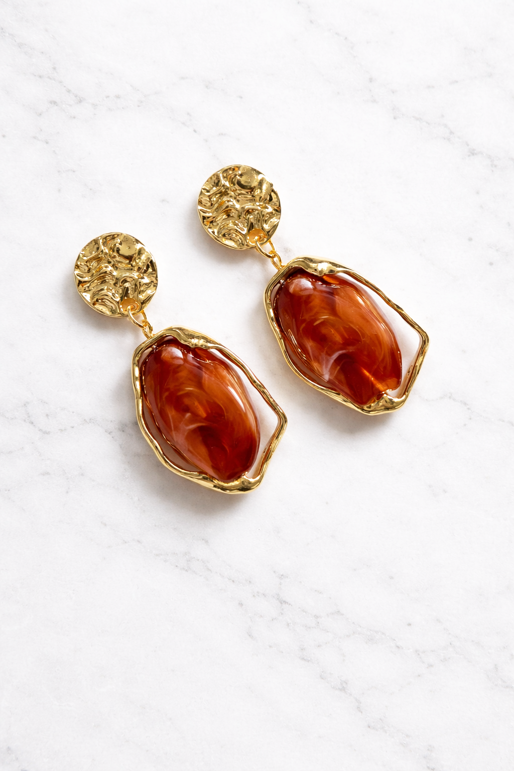 Simone Chocolate Drop Earrings