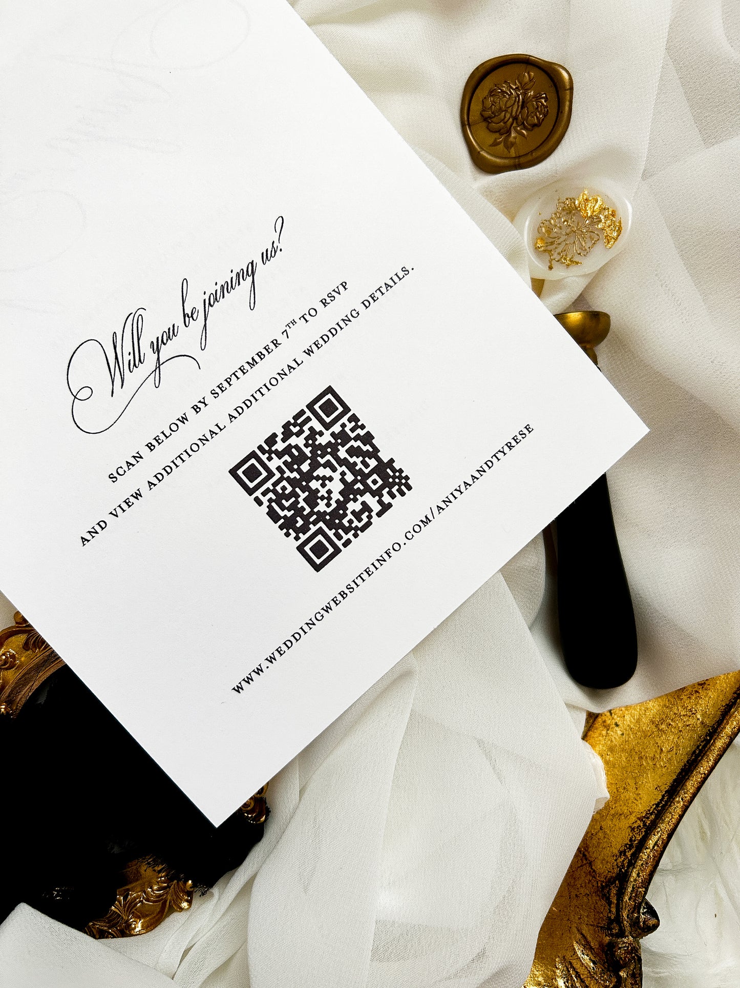 The Modern Duo (Double-Sided Invite by Taaenoelle + Co.)