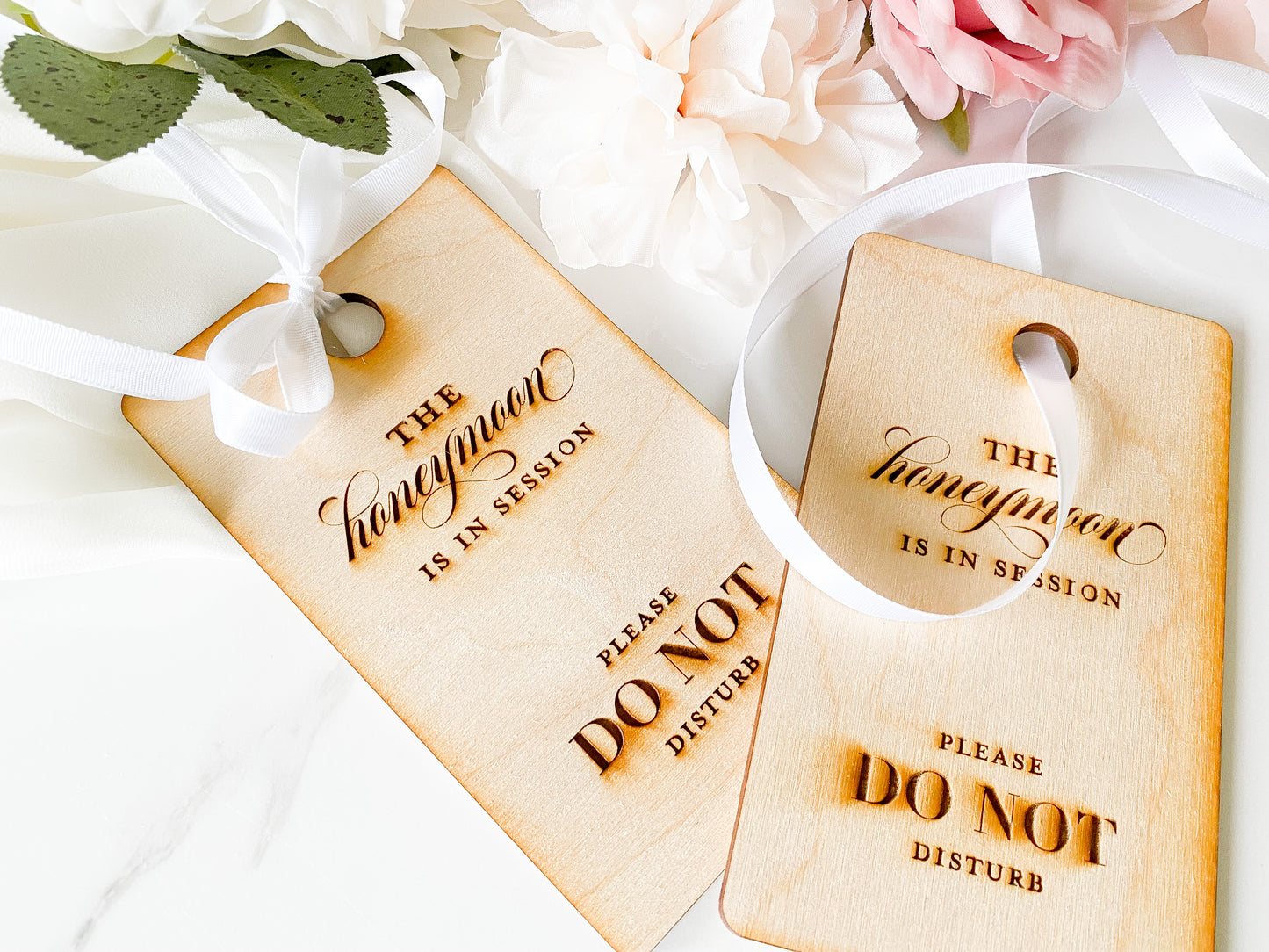 Wooden Honeymoon Door Hanger, Keepsake