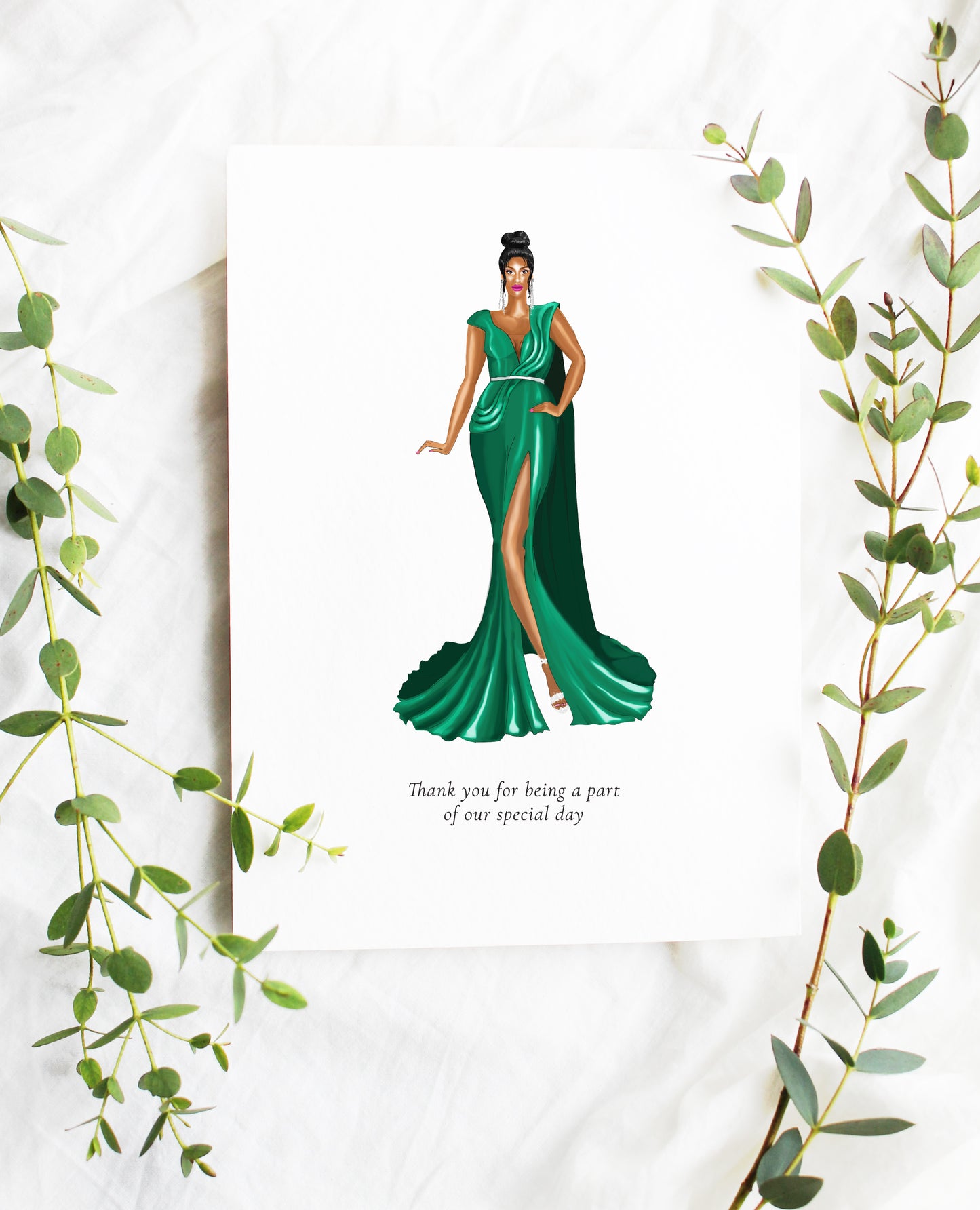 "Gladys" Bridesmaid Card