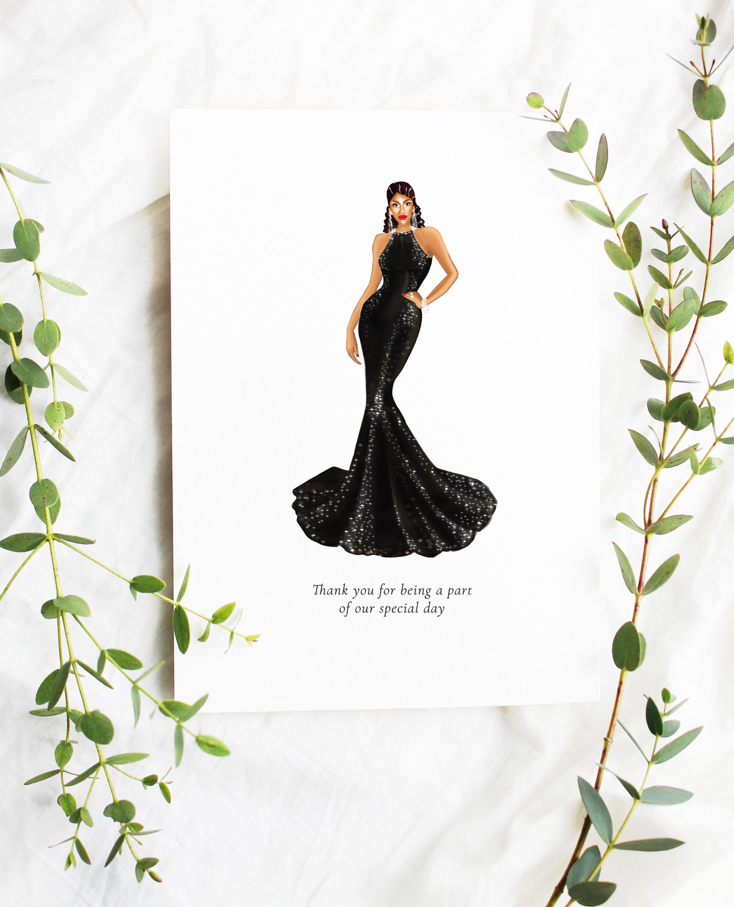 "Victoria" Bridesmaid Card