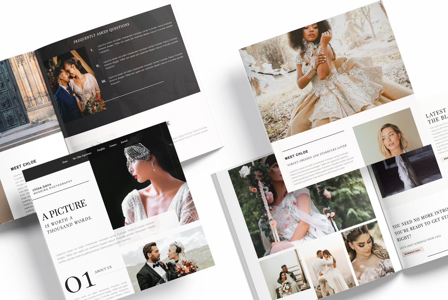 The Chloe Benx Template Design by Taaenoelle + Co.