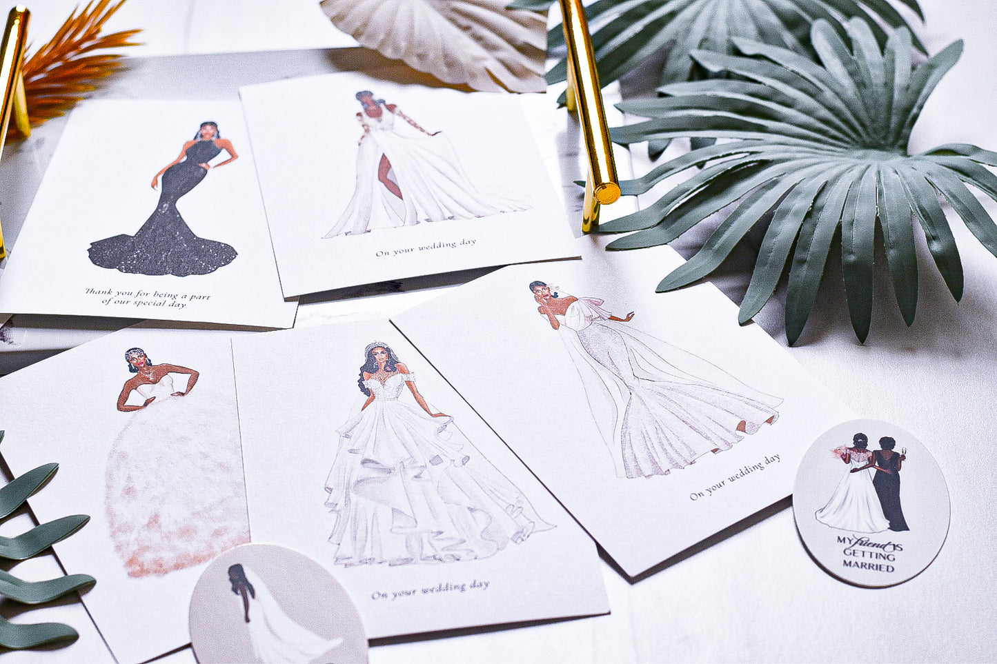 "Regine" Bridal Card