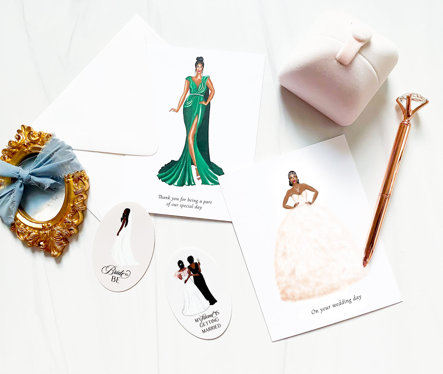 "Gladys" Bridesmaid Card