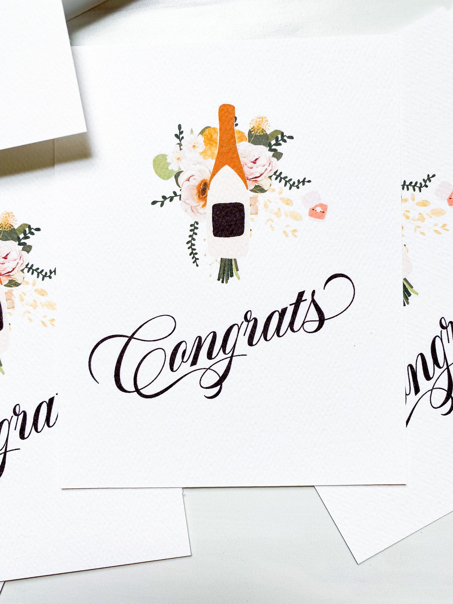 “Congrats” Bridal Shower Card