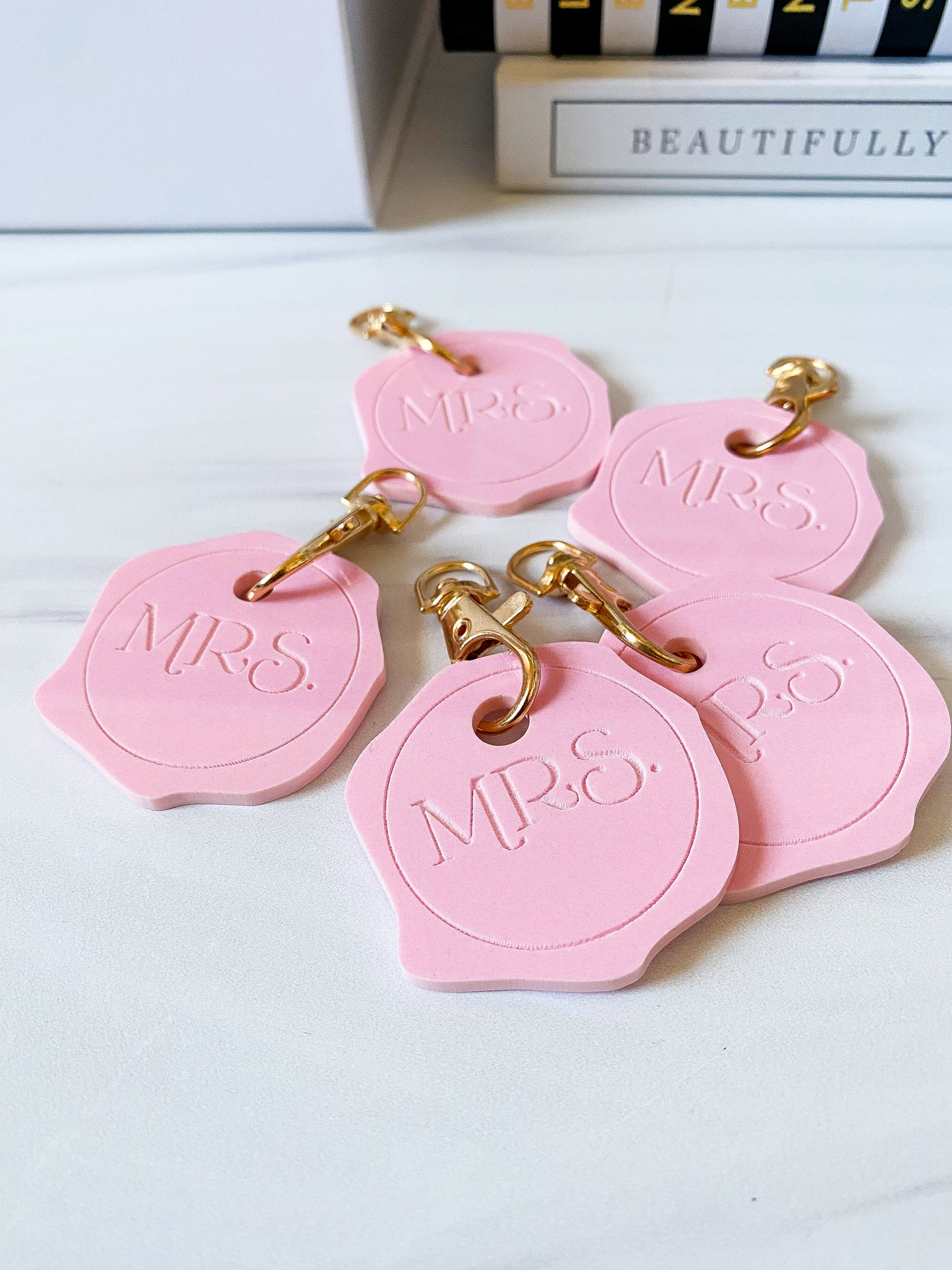 "Mrs." Acrylic Keychain