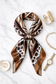 Safari Blend Satin Scarf