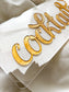 Clear Acrylic Cocktails Sign