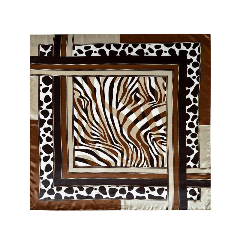 Safari Blend Satin Scarf