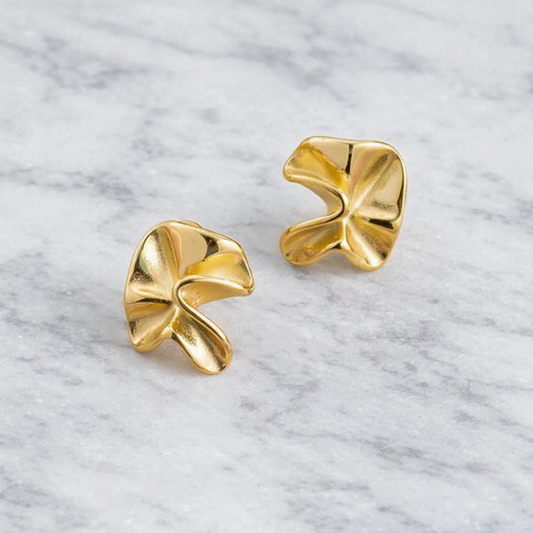 Elara Gold Studs