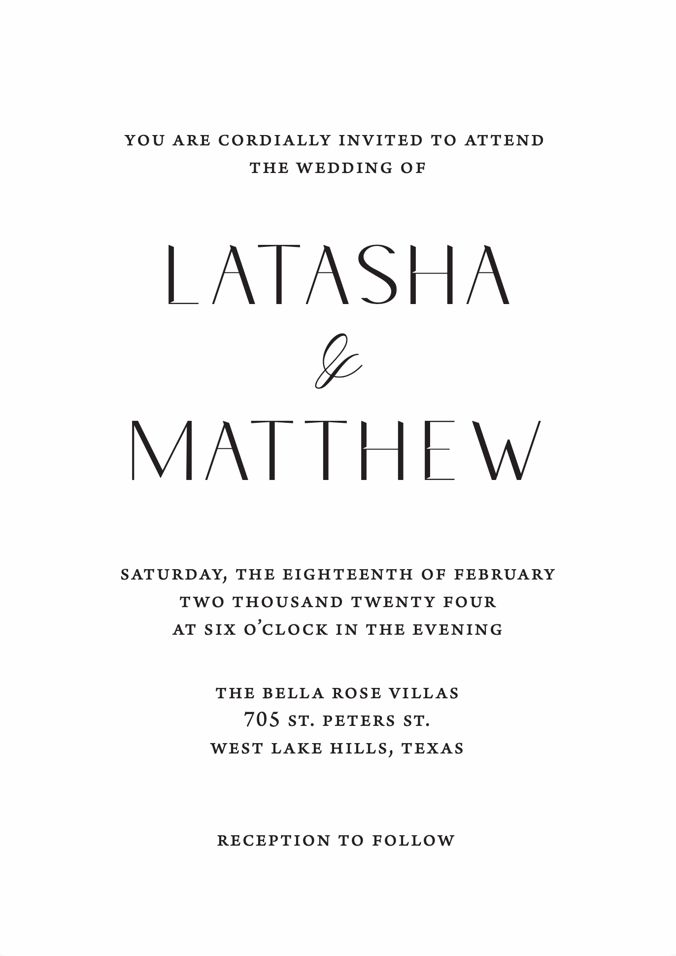 The Latasha Suite