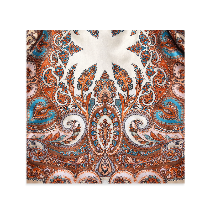 Sienna Paisley Satin Scarf
