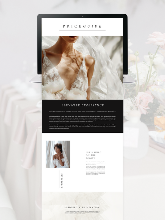 The Zora | Price Guide Add-On by Taaenoelle + Co.