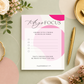 Today's Focus Notepad + Stay on Track Magnet