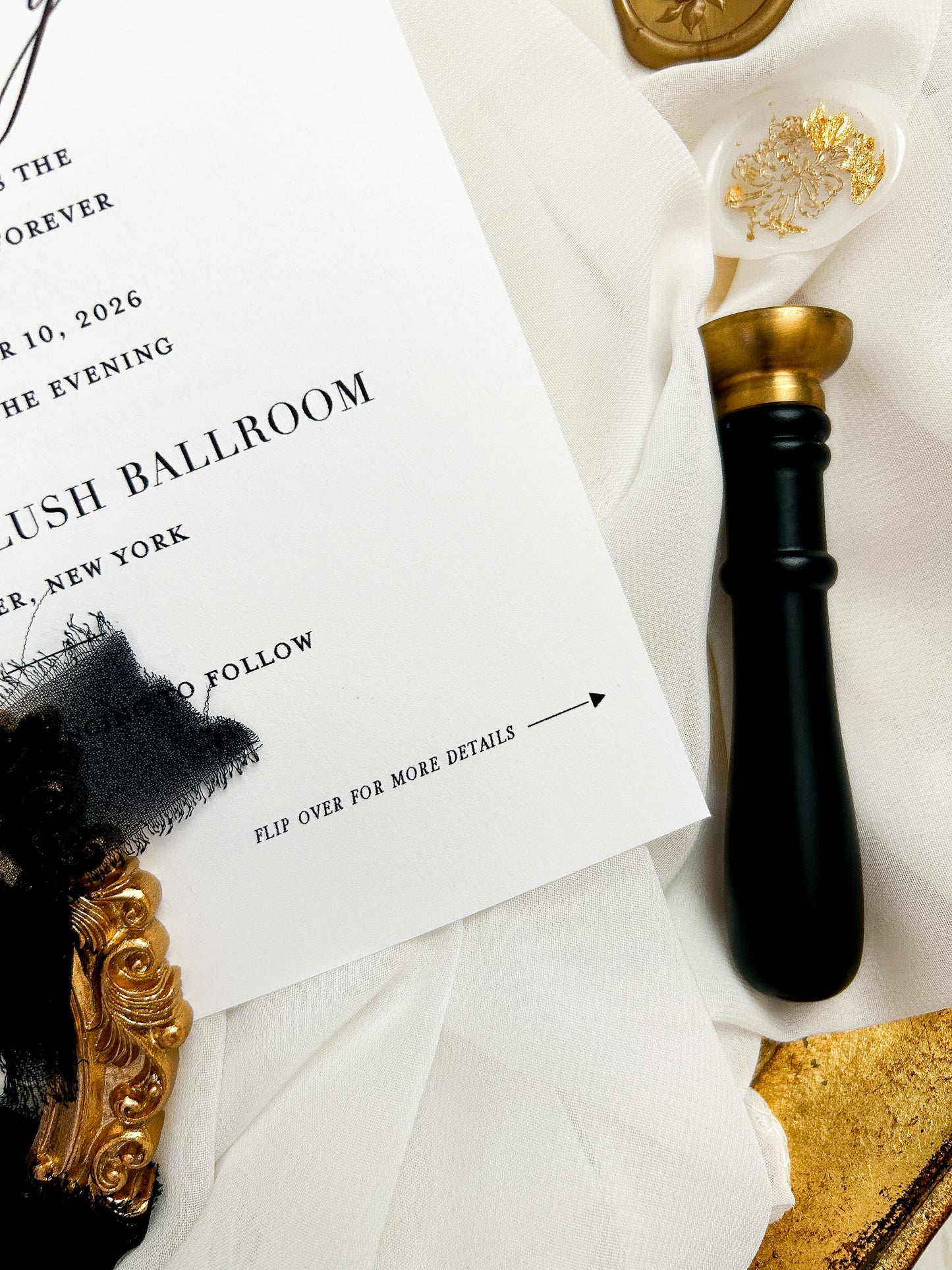 The Modern Duo (Double-Sided Invite by Taaenoelle + Co.)