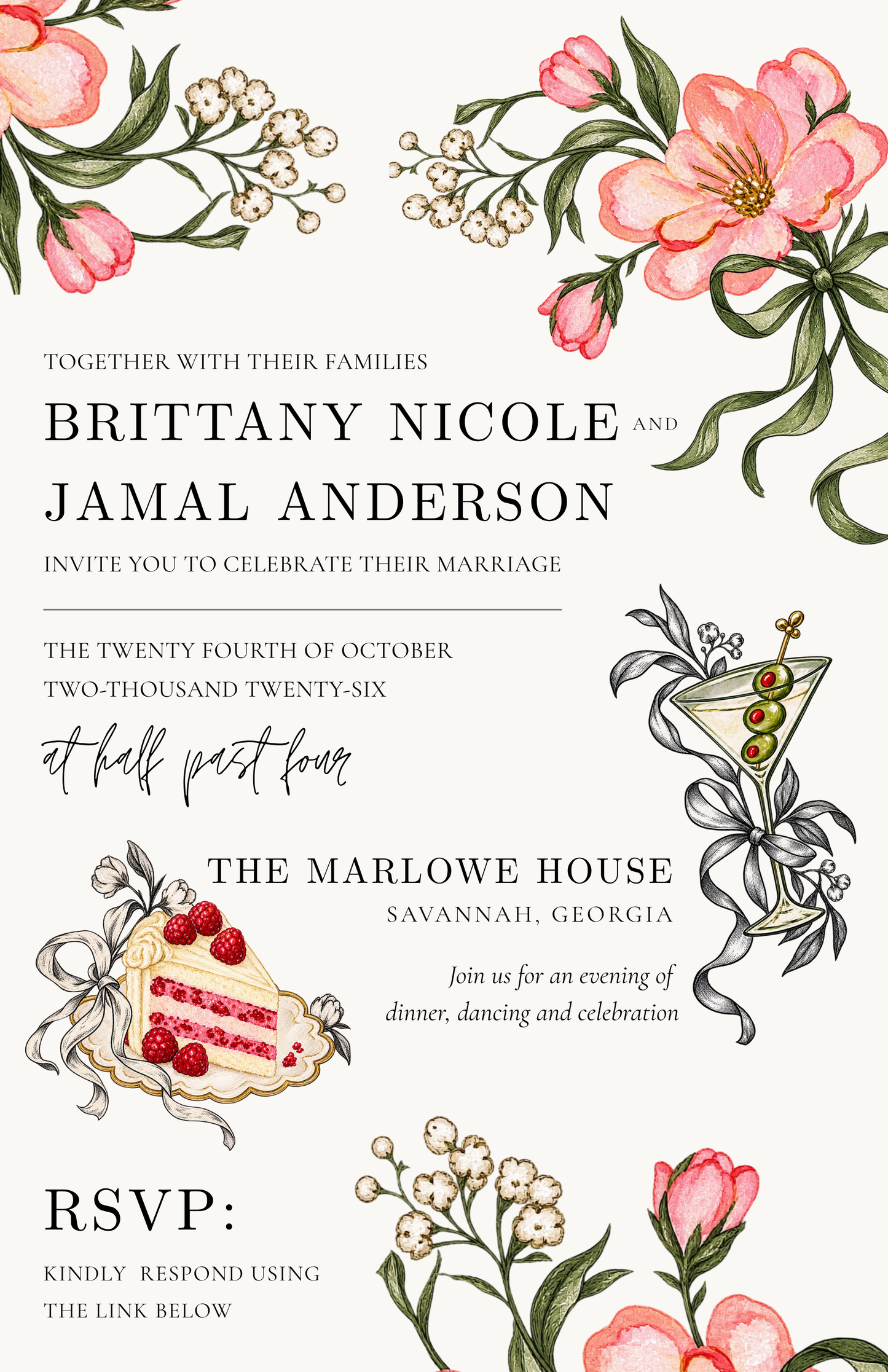 The Windsor Garden Digital Invitation