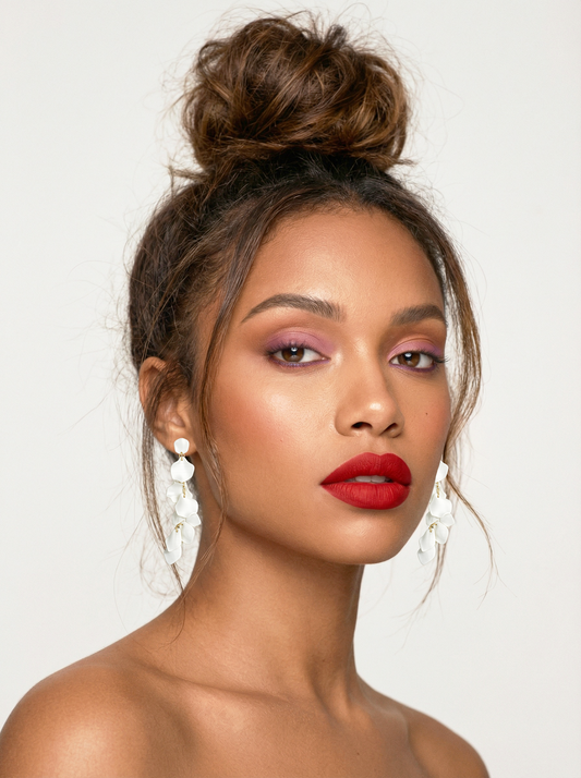 Zinnia Drop Earrings