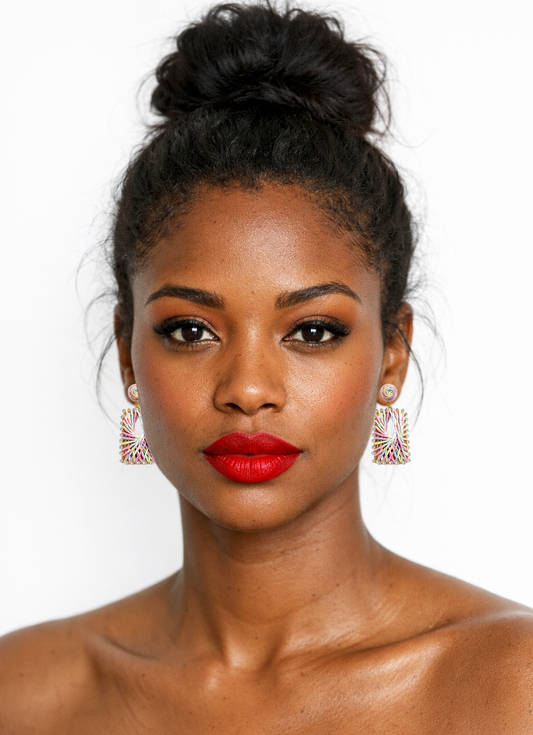 Zoë Wrapped Statement Earrings