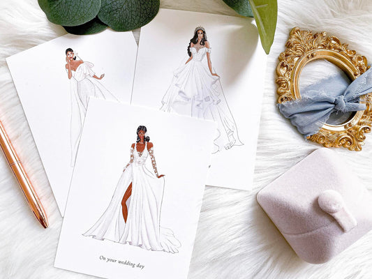 "Regine" Bridal Card