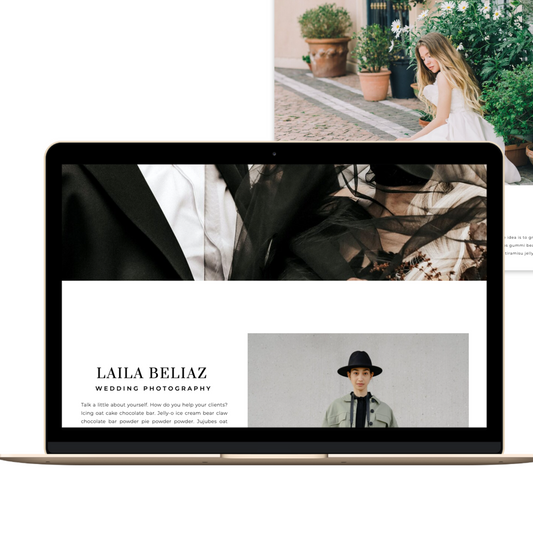 The Laila Beliaz Template by Taaenoelle + Co.