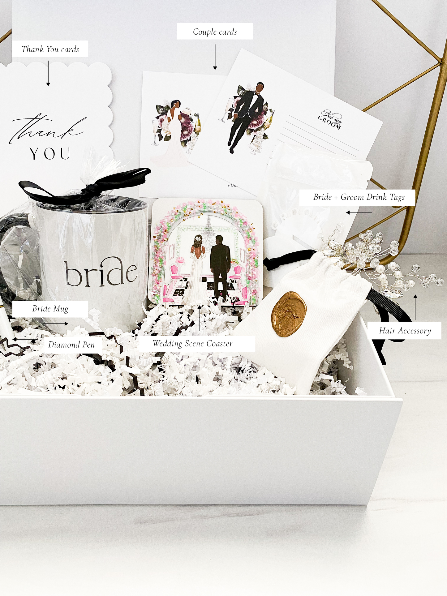 The Wedding Box by Taaenoelle + Co.®