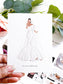 "Noelle" Bridal Card (SALE ITEM, 50% OFF)